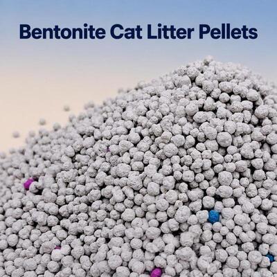 Heavy Duty Clumping Excellent Absorption Odor Control Sodium Bentonite Cat Litter